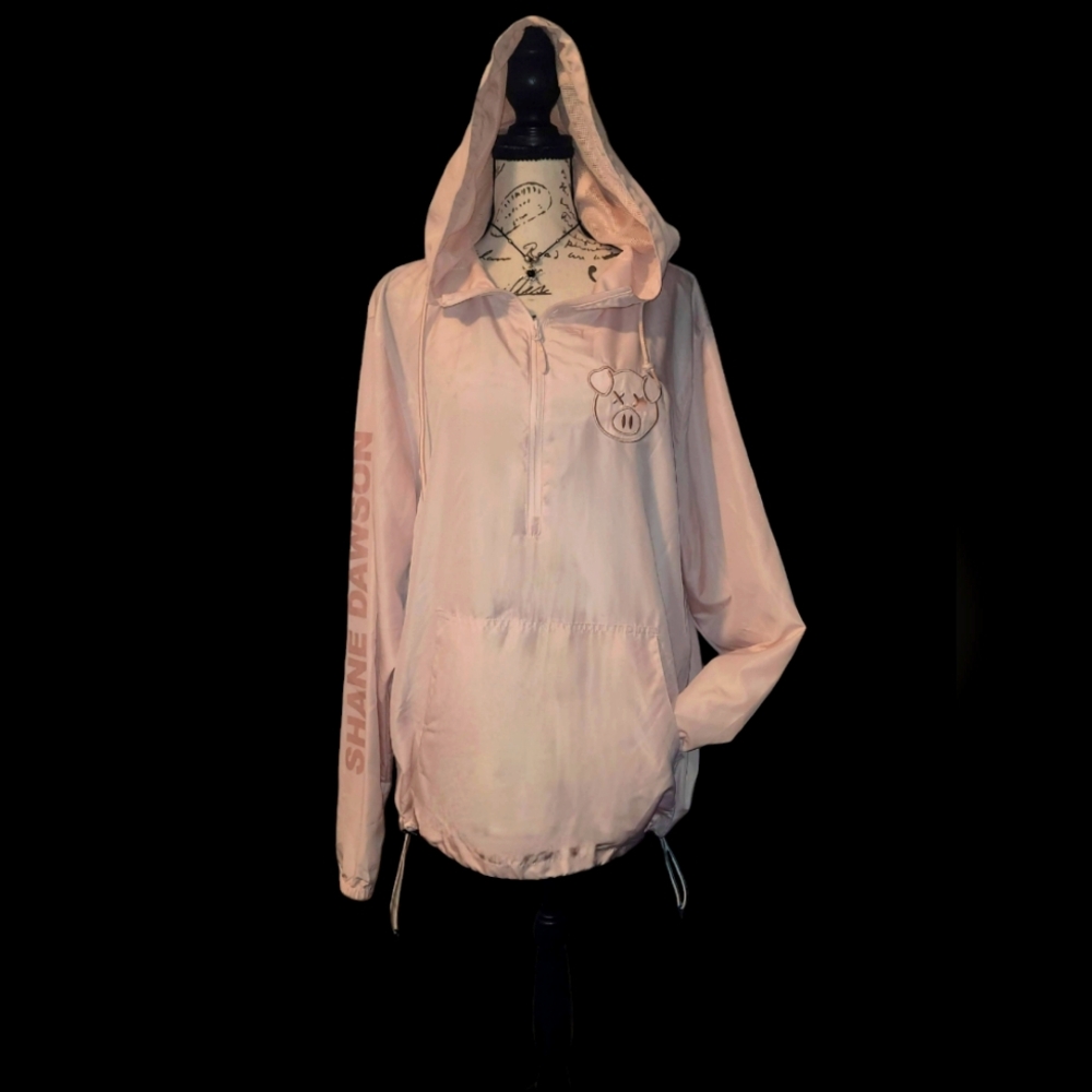 Shane Dawson Killer Drama Windbreaker Light Pink